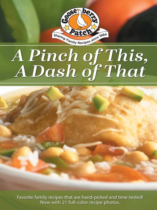 Cover image for Pinch of This, a Dash of That
